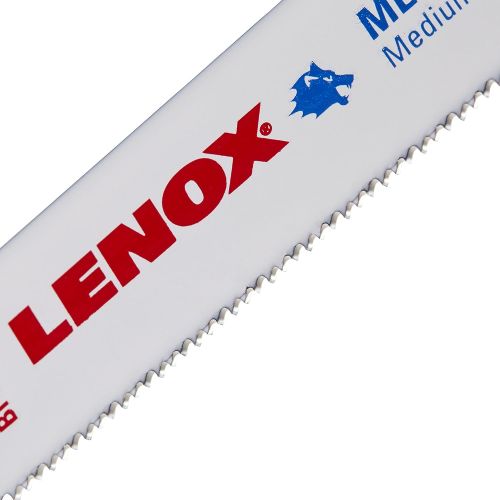 레녹스 Lenox Tools LENOX Tools General Purpose Reciprocating Saw Blade with Power Blast Technology, Bi-Metal, 12-inch, 1014 TPI, 25PK