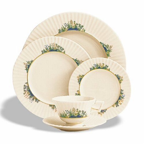 레녹스 Lenox Rutledge Gold-Banded 5-Piece Place Setting, Service for 1