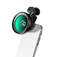 Lens LENS Universal HD 0.6X Wide Angle 15X Macro Phone External Camera for iPhone, Samsung, LG,HTC,Huawei and Other Smartphone,Black
