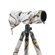 LensCoat Raincoat RS for Camera and Lens Cover Sleeve Protection, Large (Realtree AP Snow) LCRSLSN