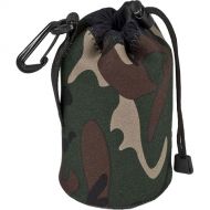 LensCoat LensPouch (Large Wide, Forest Green Camo)