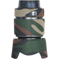 LensCoat Lens Cover for the Nikon 55-200mm f/4.0-5.6G DX Lens Forest Green Camo