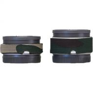 LensCoat Lens Cover Set for Sony FE 1.4x and 2.x Teleconverters (Forest Green Camo)