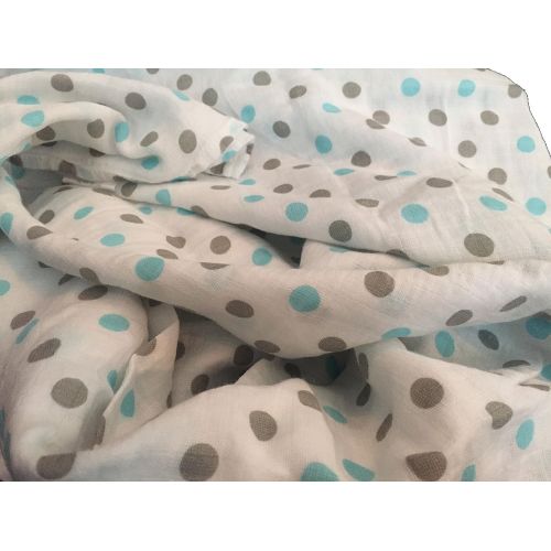  Leo&Lily Organic Muslin Swaddle Blankets by Lily & Leo | Cute Baby Shower Gifts | 100% Organic Cotton | 47 x...