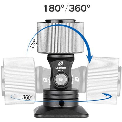  Leofoto FA-09 Cold Shoe and Hot Shoe Adapter