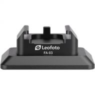 Leofoto FA-03 Flash Cold Shoe Conversion Adapter for ARCA Clamps