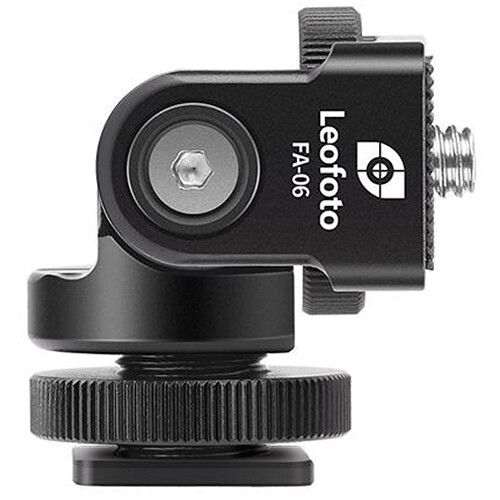  Leofoto FA-06 Hot Shoe Tilt Head Adapter with Friction Control