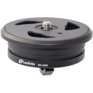 Leofoto BA-100 Round Tripod Plate with 3/8