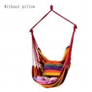 Leoneva Canvas Swing Chair Hanging Rope Garden Indoor Outdoor 150Kg Weight Bearing Hammocks