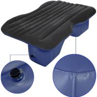 Leoneva Multifunctional Inflatable Car Air Bed, Inflatable Bed Camping Back Seat Extended Mattress with Repair Pad, Air Pump for Travel (US Stock)