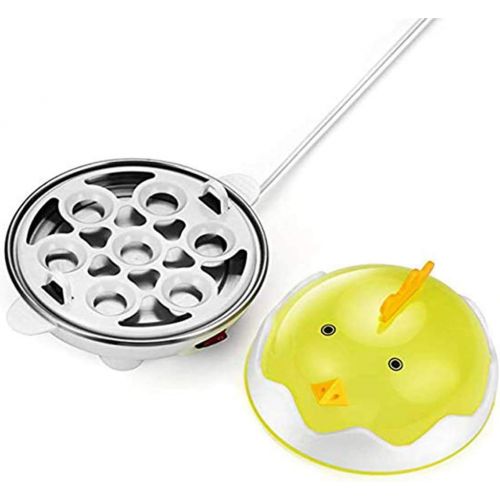  [아마존베스트]Leoyee Egg Cooker Electric Egg Poacher Egg Steamer Boiled Poached Rapid Egg Cooker with Automatic Shut Off, Soft, Medium, Hard-Boiled Egg Cooker - 7 Eggs Capacity with Water Measur