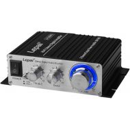 [아마존베스트]Lepai LP-2020TI Digital Hi-Fi Audio Mini Class D Stereo Amplifier with Power Supply