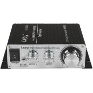 [아마존베스트]Lepy LP-2020A Class-D Hi-Fi Digital Amplifier with Power Supply Black