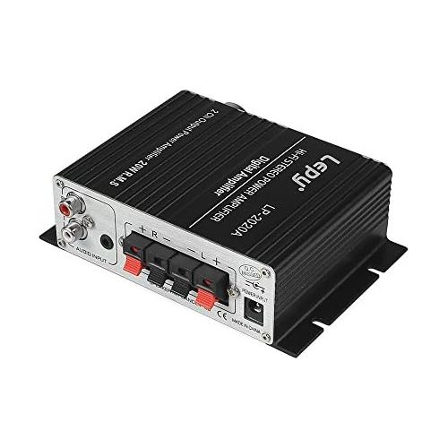  [아마존베스트]Lepy LP-2020A Class-D Hi-Fi Digital Amplifier with Power Supply Black