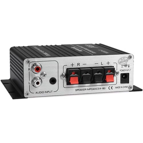  [아마존베스트]Lepy LP-2020A Class-D Hi-Fi Digital Amplifier with Power Supply Black