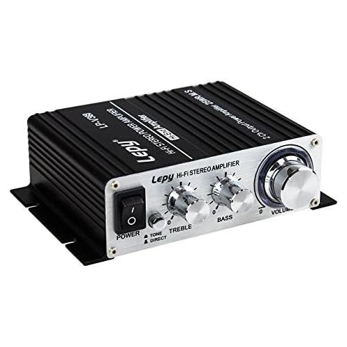  [아마존베스트]-Service-Informationen LEPY LP-VS3 25Wx2 Amplifier + HiFi Delayed Protection Compatible with Computer, iPods, Mobile Phones or MP3 Players DAC etc.