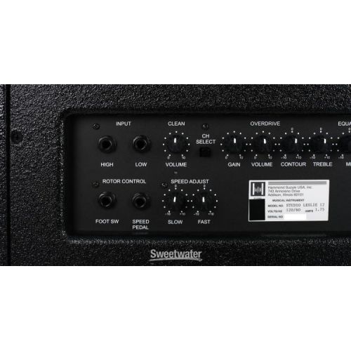  Leslie Studio 12+ 100-watt 12-inch Dual Rotary Combo Amp