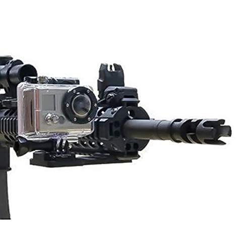  Letrino Aluminium Picatinny Weaver Gun Rail Mount Dirty Leopard Side Rail Mount for Go Pro HD HERO 4 +5 6 7 Session Camera