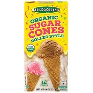 Lets Do Organic Sugar Cones, 12-Count Boxes (Pack of 12)