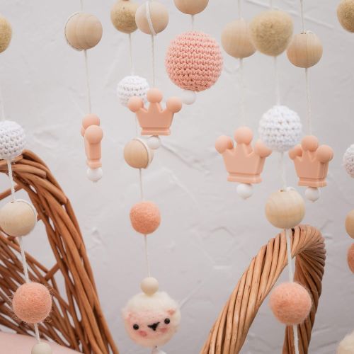  Lets Make Crib Ornaments Handmade Mobile Care Accessories Newborn Shower Gift