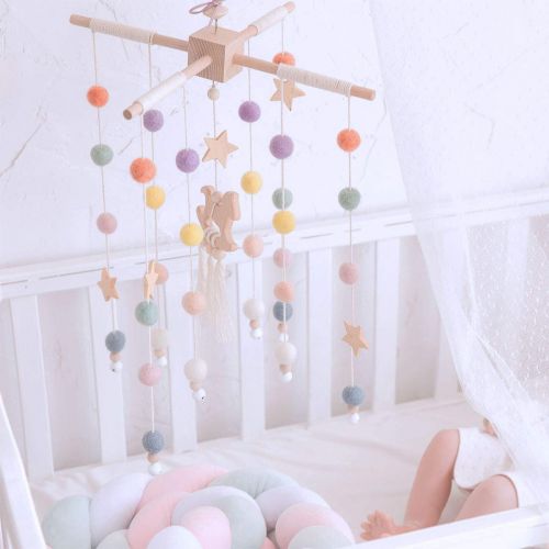  Lets Make Baby Nursery Crib Mobile Bed Bell Interactive Toys for 0-12 Months Newborn Best Kids Boys Girls Gift