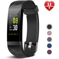 [아마존 핫딜] Letsfit Fitness Tracker HR, Activity Tracker Color Screen, Heart Rate Monitor, Sleep Monitor, Step Counter, Calorie Counter, Pedometer IP68 Smartwatch for Women Men