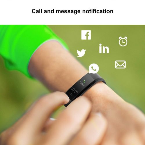  Letsfit Fitness Tracker with Heart Rate Monitor, Color Screen Smart Watch with Sleep Monitor, Step Counter, Calorie Counter, IP68 Waterproof Pedometer Watch for Kids Women Men