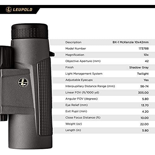  [아마존베스트]Leupold BX-1 McKenzie Binocular