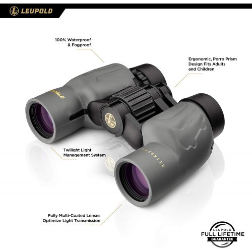  Leupold BX-1 Yosemite 10x30mm Porro Grey