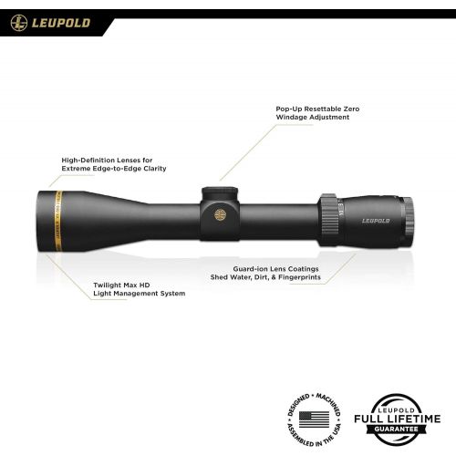  Leupold Vx-5hd 2-10x42mm, 30mm, Matte Duplex (171386)