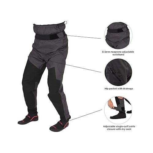  Level Six Surge Semi-Dry Paddling Pants