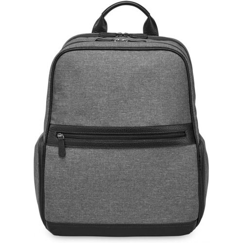  Levenger AM3015 GY Large Comfortable Urbanite Backpack, Gray