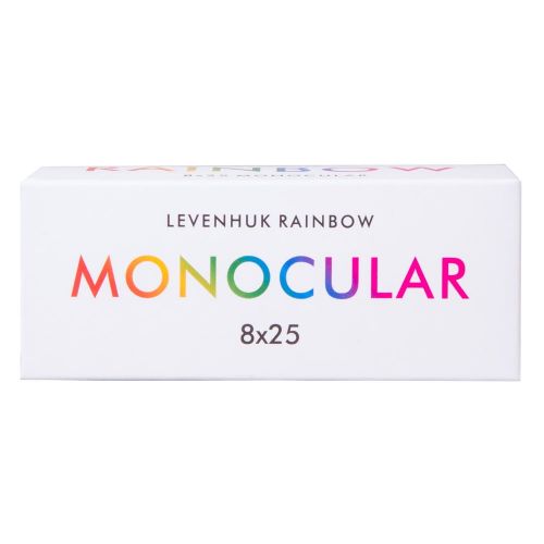  Levenhuk Rainbow 8x25 Sunny Orange Monocular