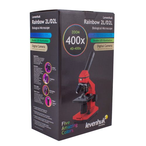  Levenhuk Rainbow 2L Moonstone Kids Microscope by Levenhuk