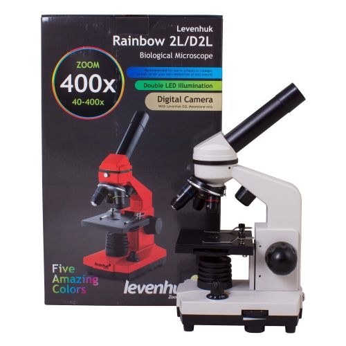  Levenhuk Rainbow 2L Moonstone Kids Microscope by Levenhuk