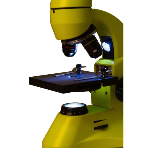  Levenhuk Rainbow 50L PLUS Lime Student Microscope by Levenhuk