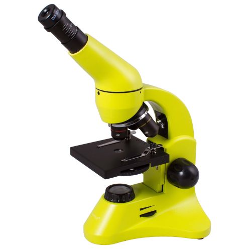  Levenhuk Rainbow 50L PLUS Lime Student Microscope by Levenhuk