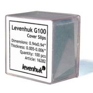 Levenhuk G100 Cover Slips (Pack of 100) by Levenhuk