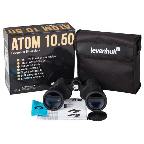  Levenhuk Atom 10x50 Binoculars by Levenhuk