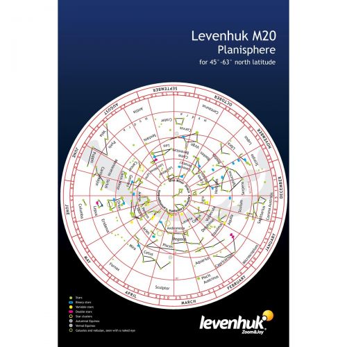  Levenhuk M20 Large Planisphere by Levenhuk