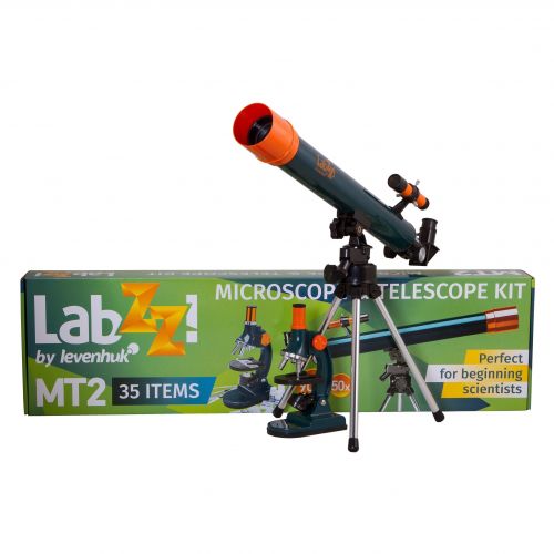  Levenhuk LabZZ MT2 Microscope and Telescope Kit by Levenhuk