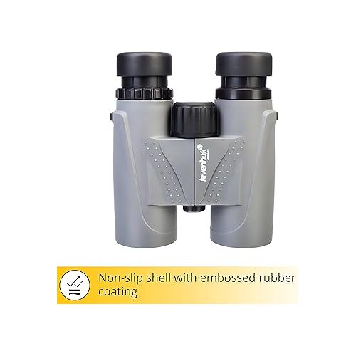  Levenhuk Karma Plus 10x32 Compact Waterproof Binoculars with BaK-4 Glass Optics