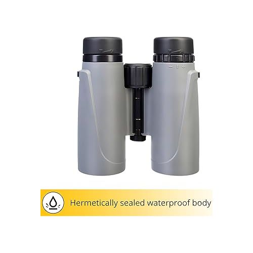  Levenhuk Karma Plus 10x32 Compact Waterproof Binoculars with BaK-4 Glass Optics