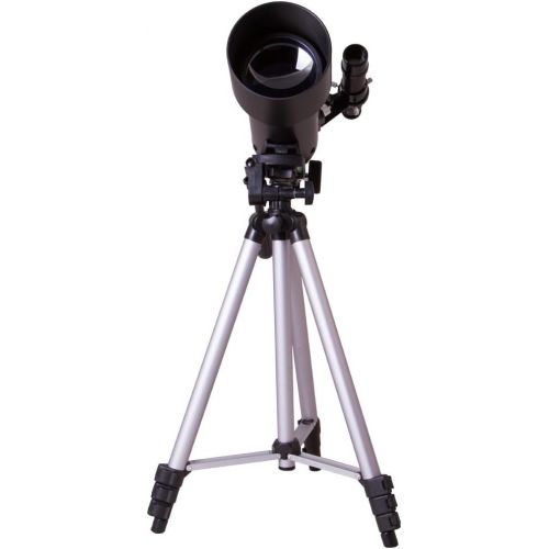  Levenhuk Skyline Portable Travel 70 Refractor Telescope with Backpack  Compact & Lightweight