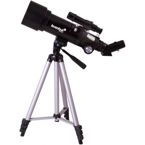  Levenhuk Skyline Portable Travel 70 Refractor Telescope with Backpack  Compact & Lightweight