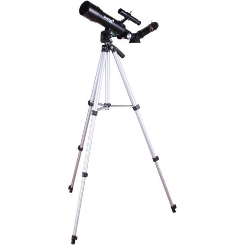  Levenhuk Skyline Portable Travel 50 Refractor Telescope with Backpack ? Fully Multi-Coated Optics
