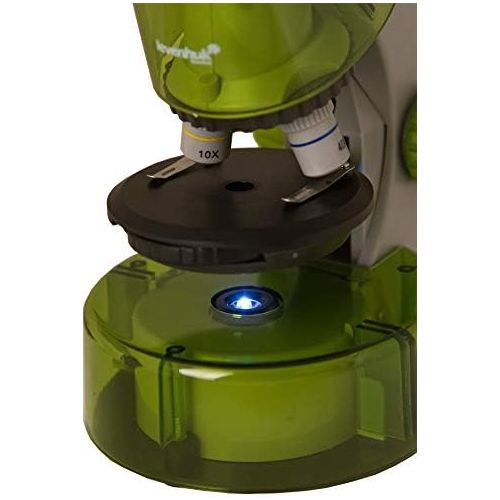  Levenhuk LabZZ M101 Lime Microscope for Kids with Experiment Kit  Choose Your Favorite Color