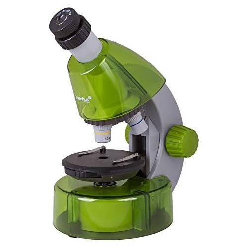  Levenhuk LabZZ M101 Lime Microscope for Kids with Experiment Kit  Choose Your Favorite Color