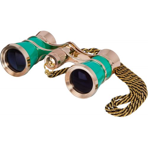  [아마존베스트]Levenhuk Broadway 325C Amethyst Opera Glasses  Theater Binoculars with Removable Chain