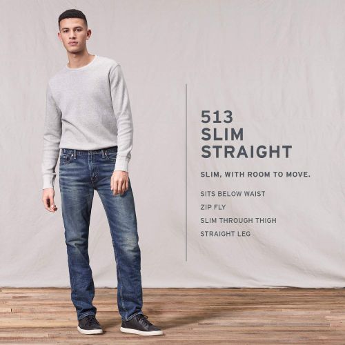  Levi%27s Levis Mens 513-slim Straight Jean